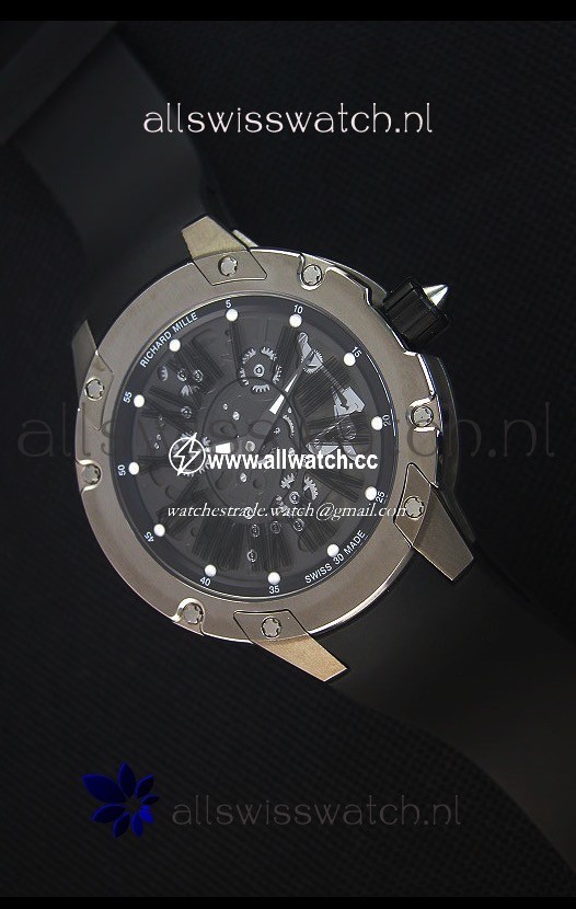 Richard Mille RM033 Extra Flat Edition TitaniumRoman Numerals