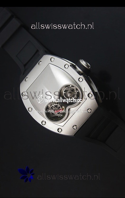 Richard Mille RM053 Tourbillon Pablo Mac Donoughin Titanium Case Black Strap
