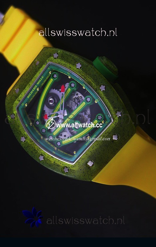 Richard Mille RM059 Yohan Blake Editionin Green Bezel