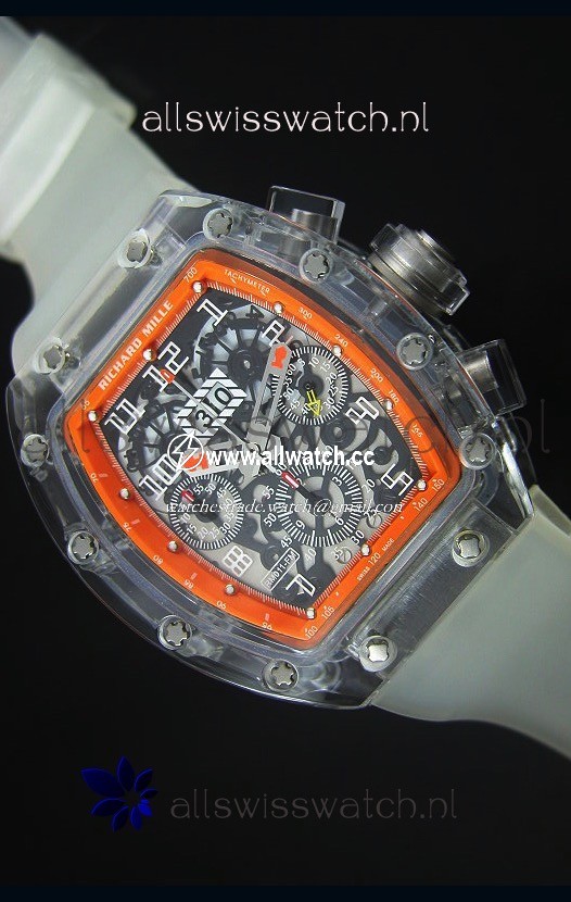 Richard Mille RM056-1 Tourbillon Felipe Massa Chronograh Orange Bezel