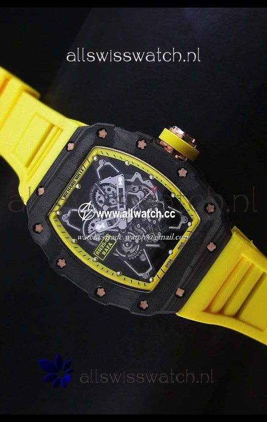 Richard Mille RM35-01 Rafael Nadal Editionin Yellow Indexes