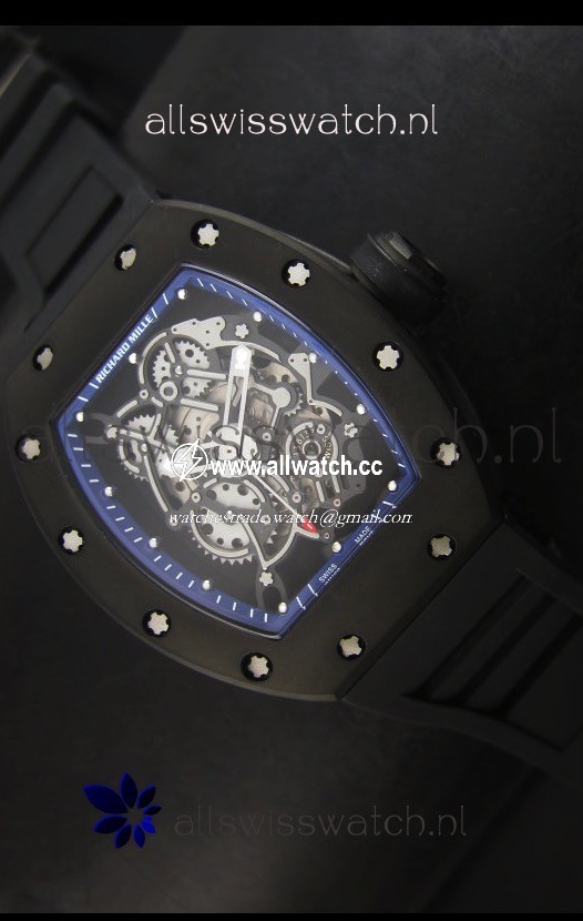 Richard Mille RM055 Bubba Watsonin Blue Indexes