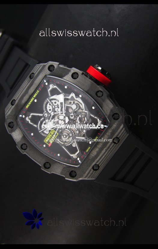 Richard Mille RM35-01 Rafael Nadal Editionin Black Indexes