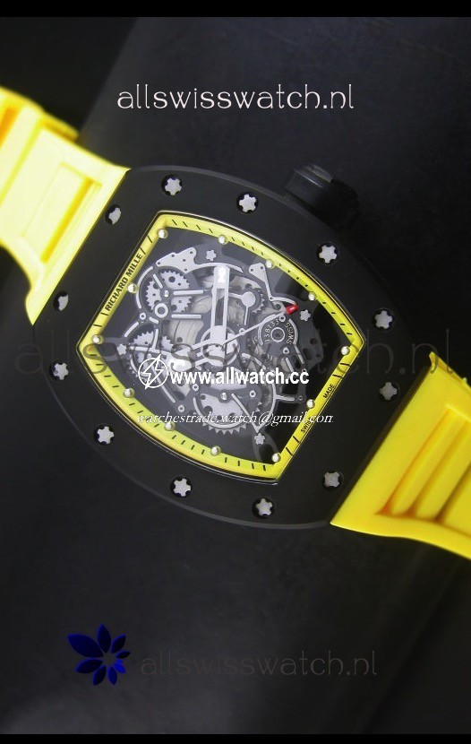 Richard Mille RM055 Bubba Watsonin Yellow Indexes