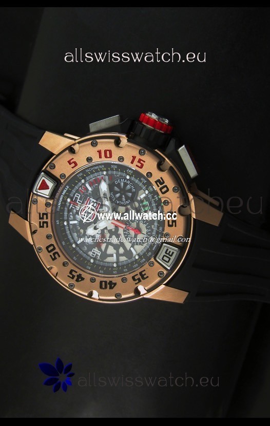 Richard Mille RM032 in Pink Gold Finish