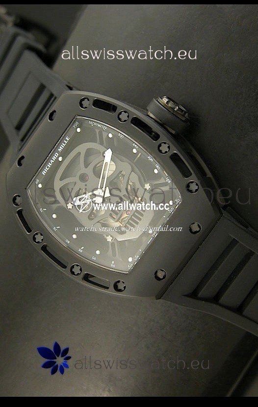 Richard Mille RM052 Skull Tourbillonin PVD Case