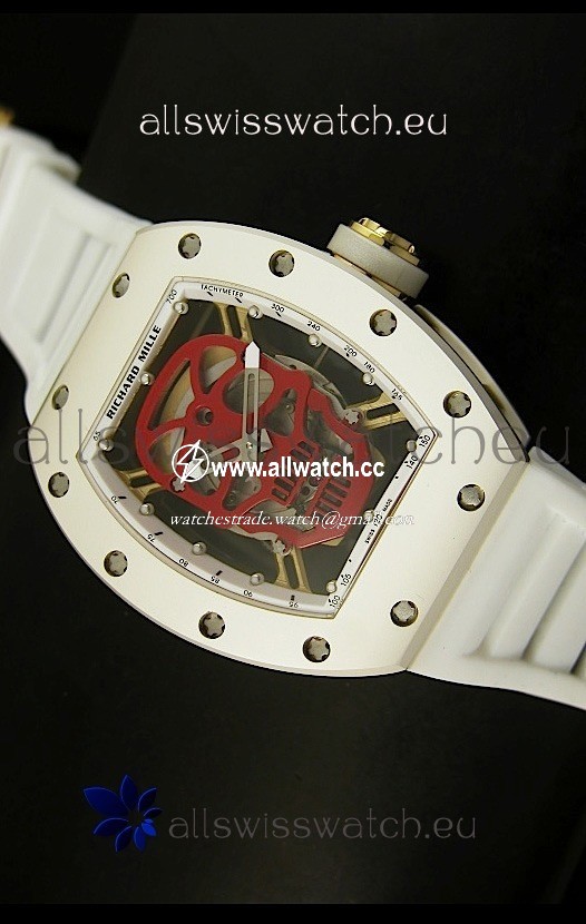 Richard Mille RM052 Skull TourbillonCeramic Case