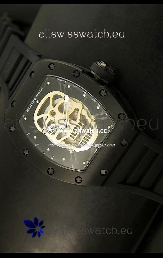 Richard Mille RM052 Skull Tourbillonin PVD Case