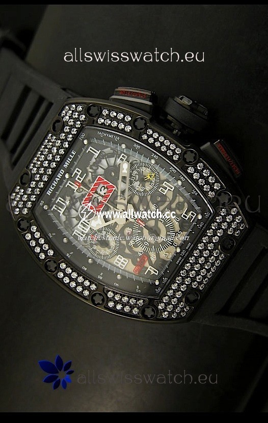 Richard Mille Filippe Massa Edition Titanium in PVD Case