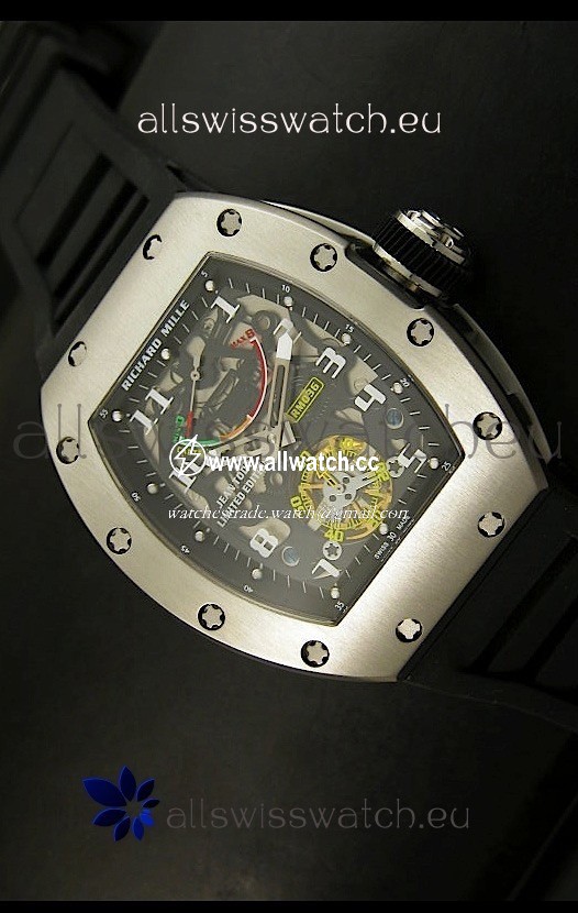 Richard Mille RM002 Power Reserve Tourbillonin Steel Case