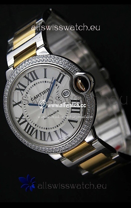 Cartier Ballon Bleu Automatic in White Dial