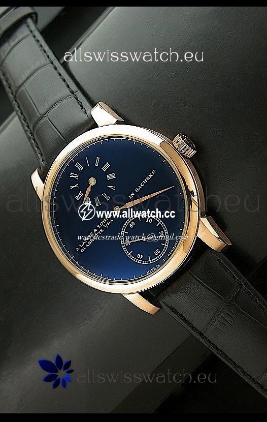 A. Lange & Sohne Glashutte In Sachskn Classic Rose Gold