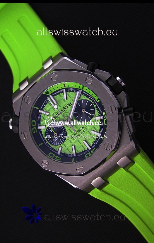 Audemars Piguet Royal Oak Offshore Diver Chronograph Quartz in Green