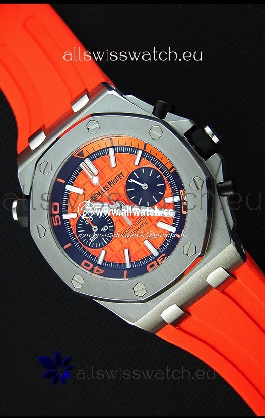 Audemars Piguet Royal Oak Offshore Diver Chronograph Quartz in Orange