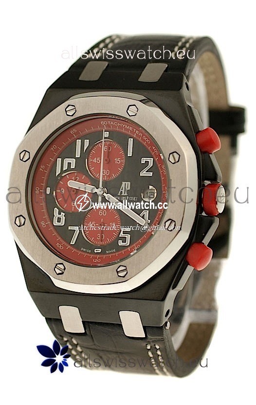 Audemars Piguet Royal Oak Offshore Limited Edition SingaporeGP 2008 PVD in Black Dial
