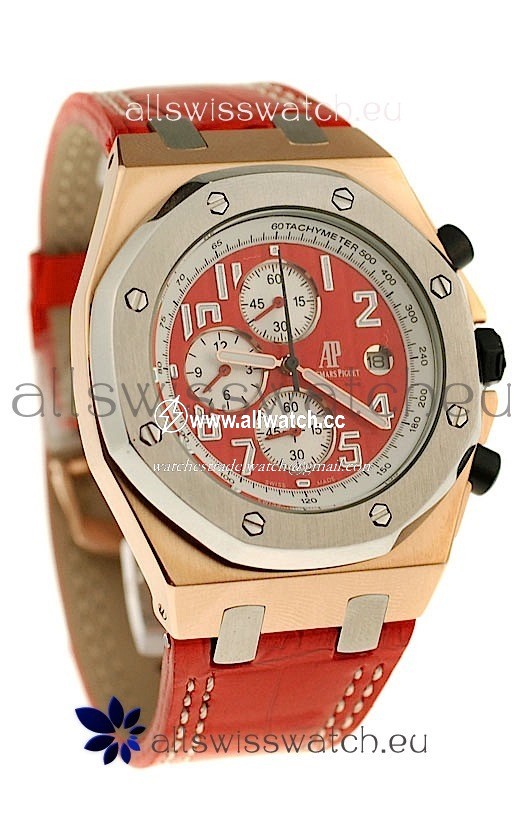 Audemars Piguet Royal Oak Offshore Limited Edition SingaporeGP 2008 in Red Dial