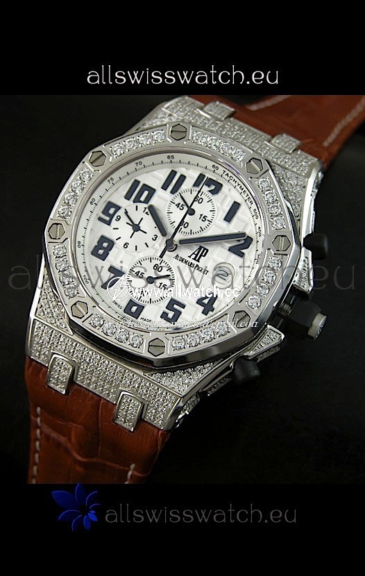 Audemars Piguet Royal Oak Offshore Quartz with Diamonds Bezel