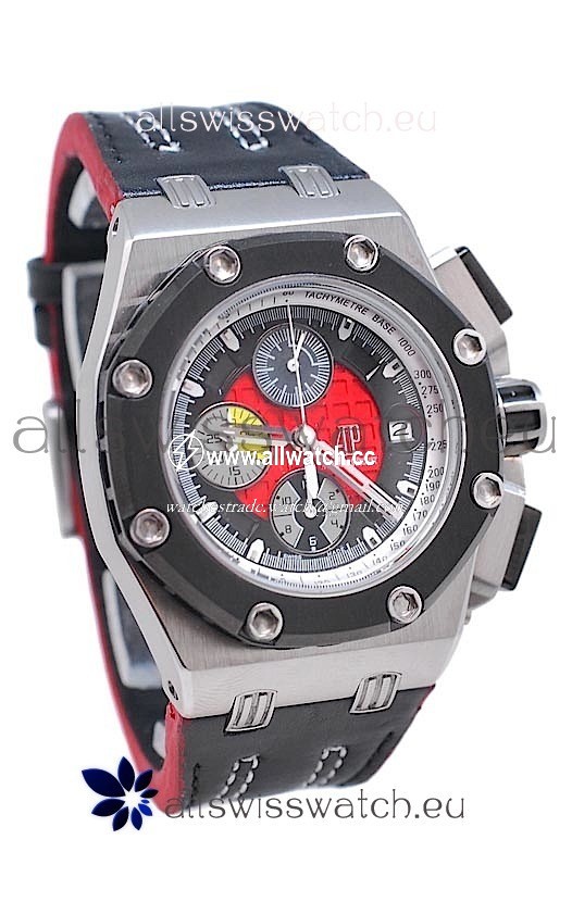 Audemars Piguet Rubens Barrichello 2011 Edition Japanese in Red Dial