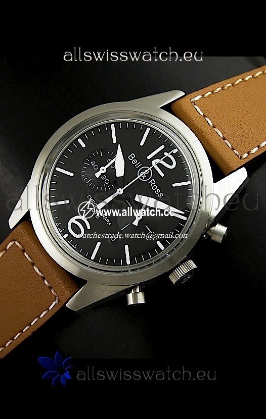 Bell and Ross BR126 Vintage Quartz in Steel Case