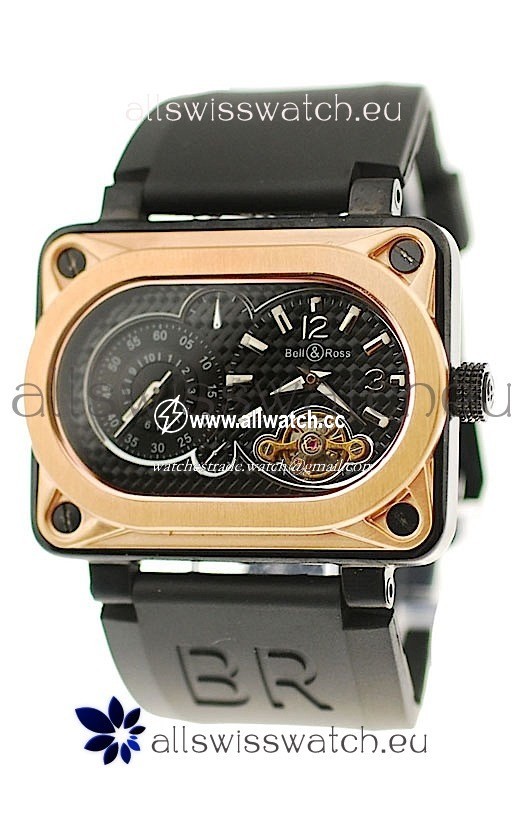 Bell and Ross BR Minuteur Tourbillon Gold