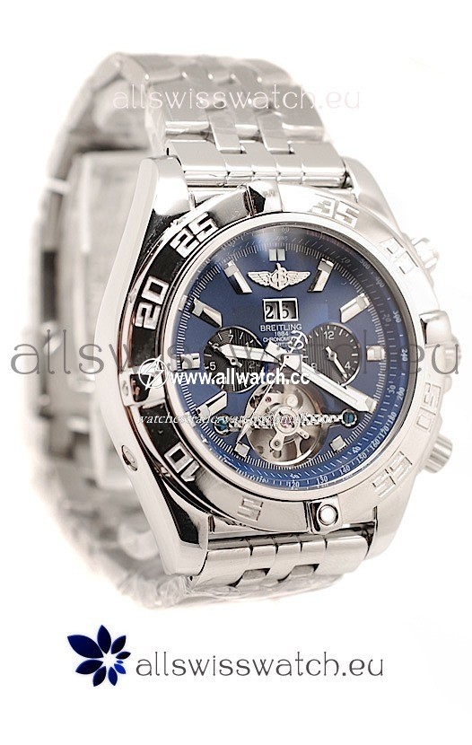 Breitling Chronograph Chronometre in Blue Dial