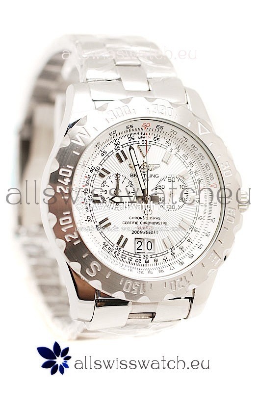 Breitling Chronograph Chronometre in White Dial