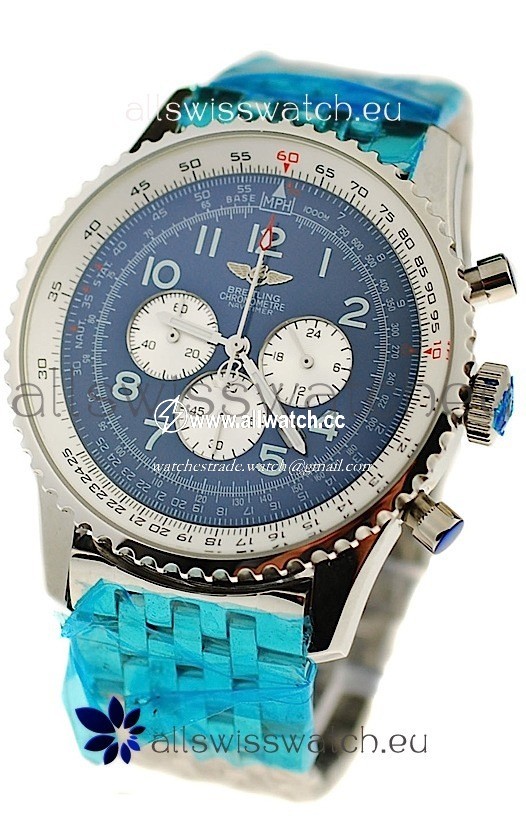 Breitling Navitimer Chronometre in Blue Dial