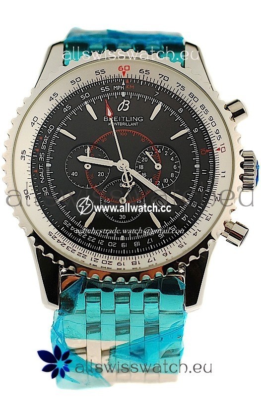 Breitling Montbrillant in Black Dial