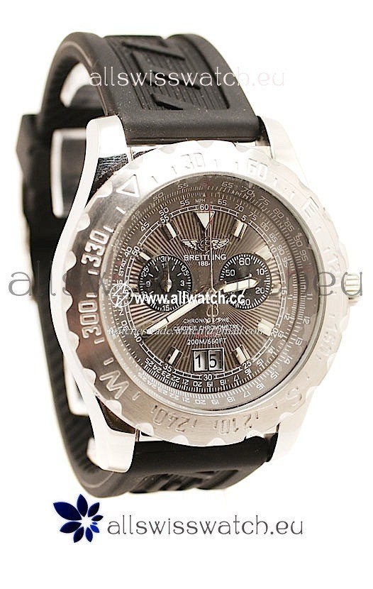 Breitling Chronograph Chronometre in Grey Dial