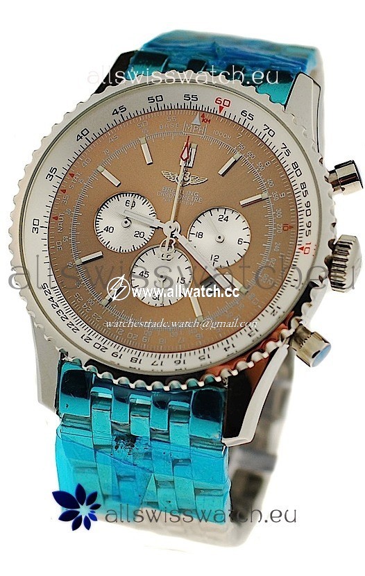 Breitling Navitimer Chronometre in Brown Dial