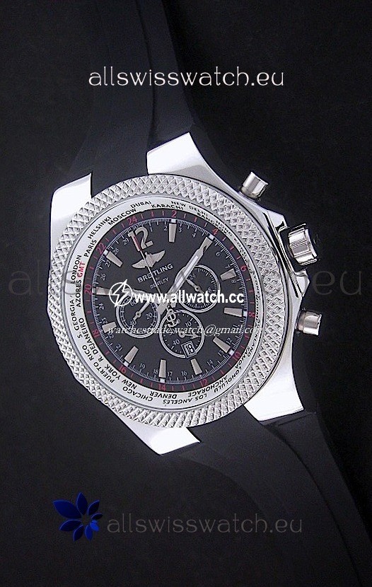 Breitling Bentley Chronograph in Black Dial