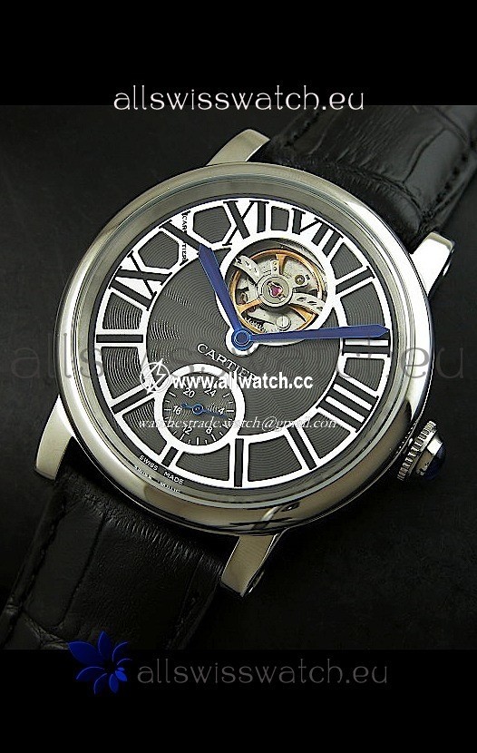 Ballon De Cartier Flying Tourbillon - Steel Case