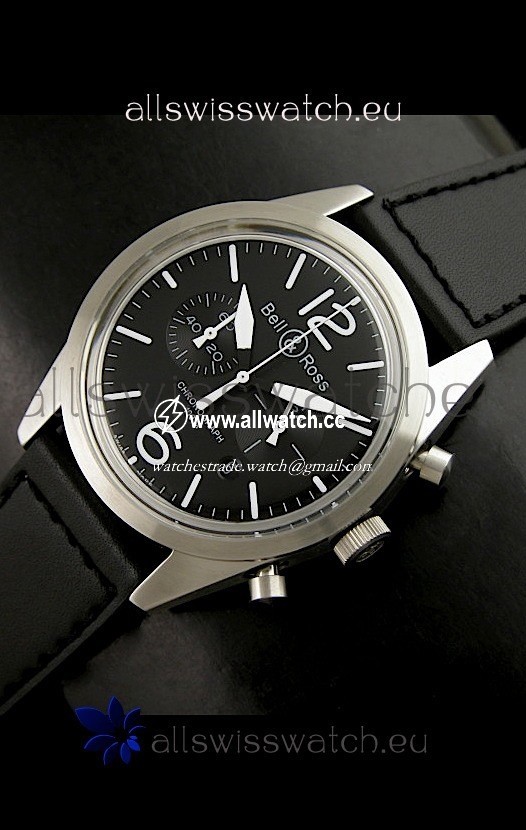Bell and Ross BR126 Vintage Quartz in Steel Case