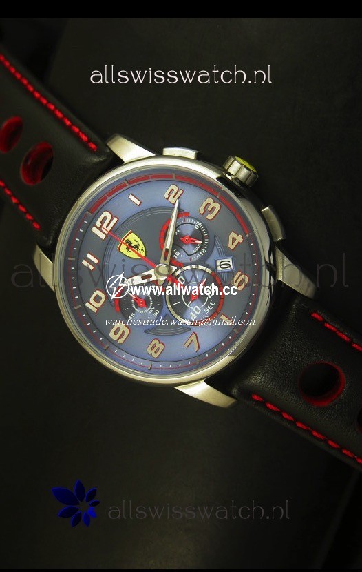 Scuderia Ferrari Heritage Chronograph in Blue Dial