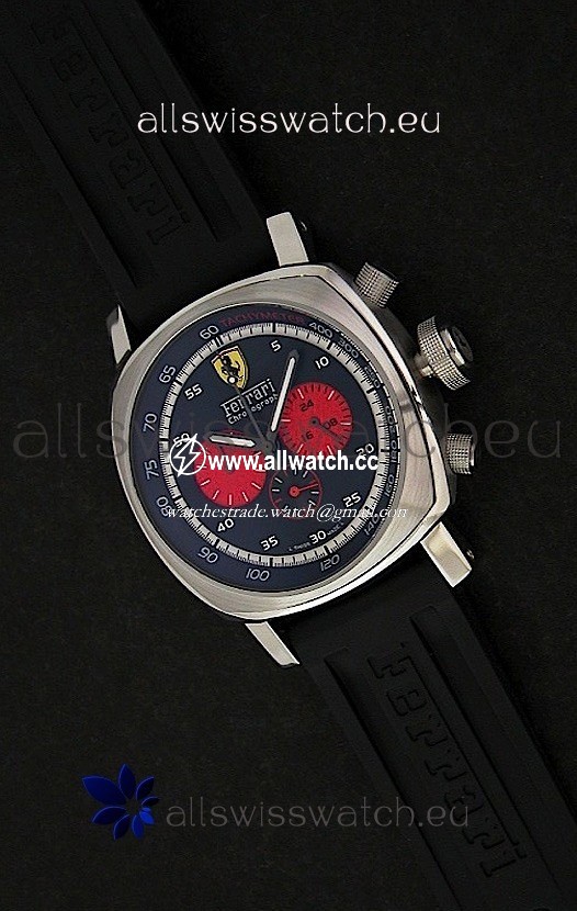 Ferrari Chronograph in Black Dial