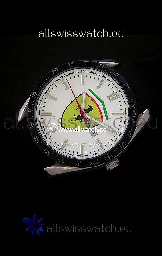 Ferrari Scuderia in White Dial