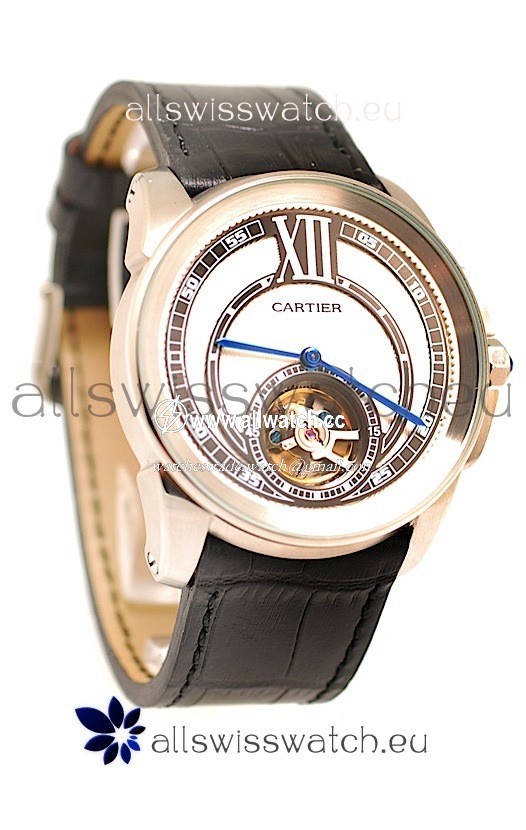 Calibre de Cartier Flying Tourbillon Steel