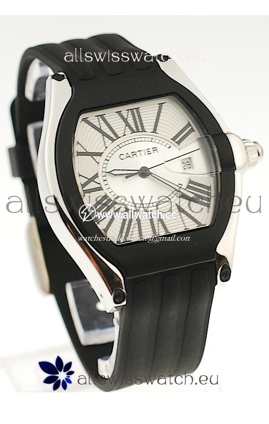 Cartier Roadster in White Dial