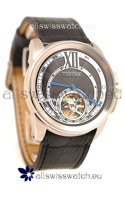 Calibre de Cartier Flying Tourbillon Steel