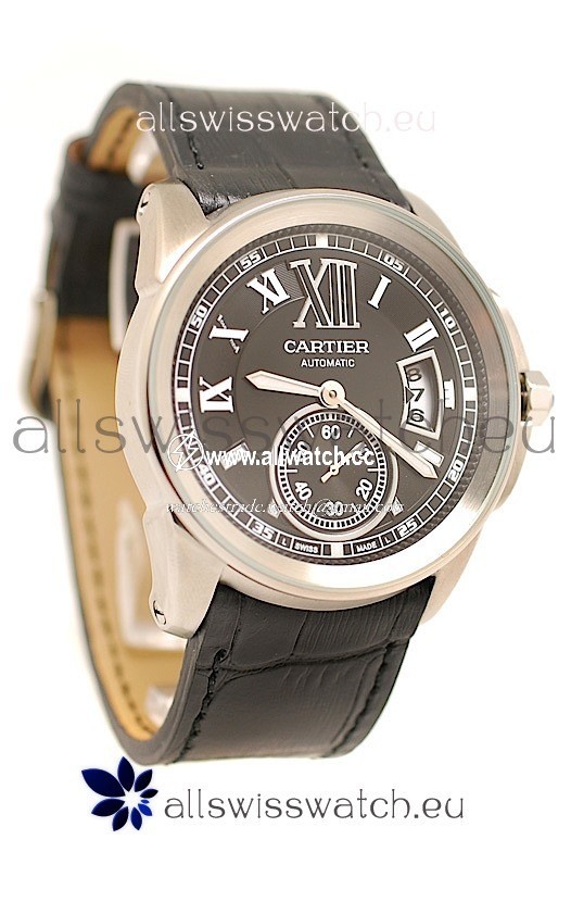 Calibre de Cartier in Black Dial