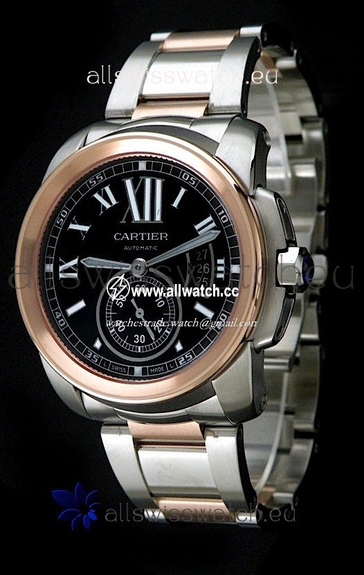 Cartier Calibre de Rose Gold