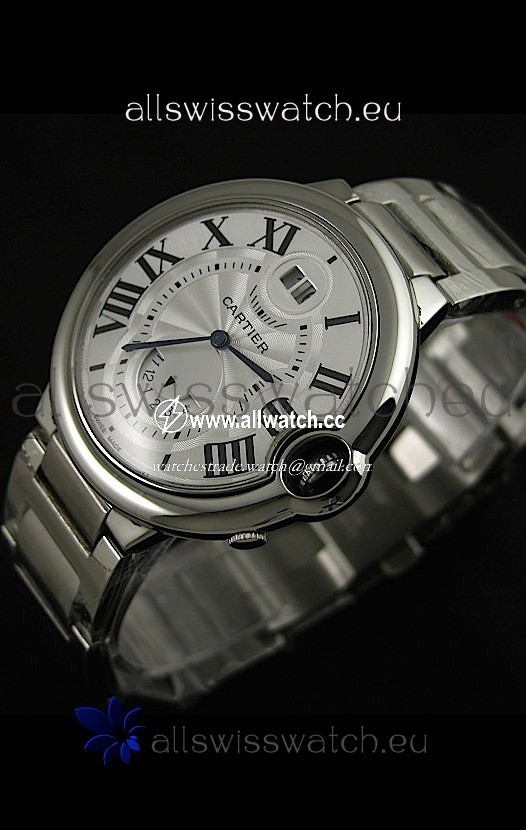 Cartier Ballon Blue de in White Dial