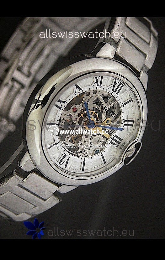 Cartier Ballon de in White layerd Dial