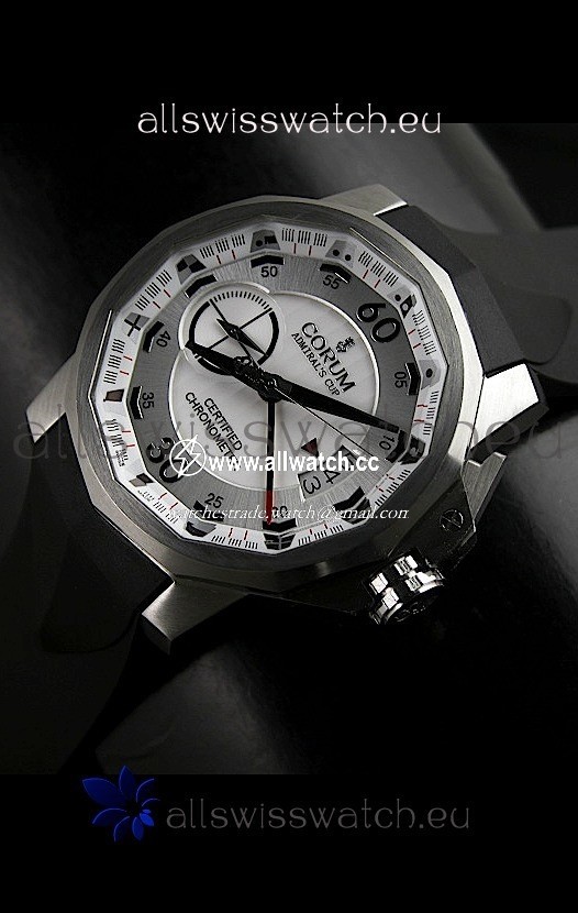 Corum Admiral's Cup in White Dial