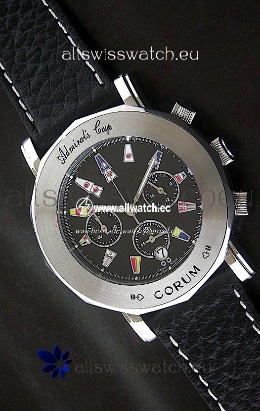Corum Admiral's Cup in Black Dial