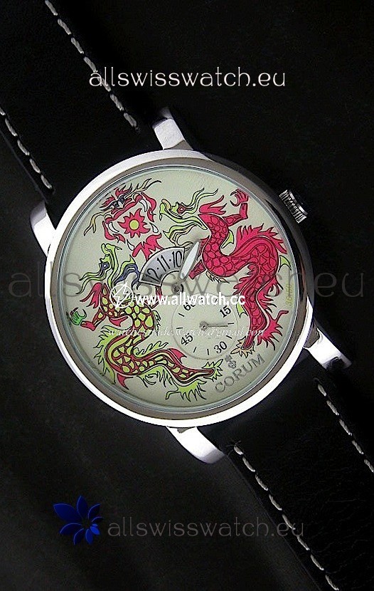 Corum Imitation Ceramics in White Dial