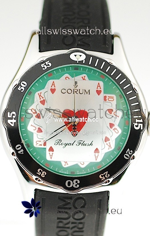 Corum Bubble Dive Royal Flush Edition