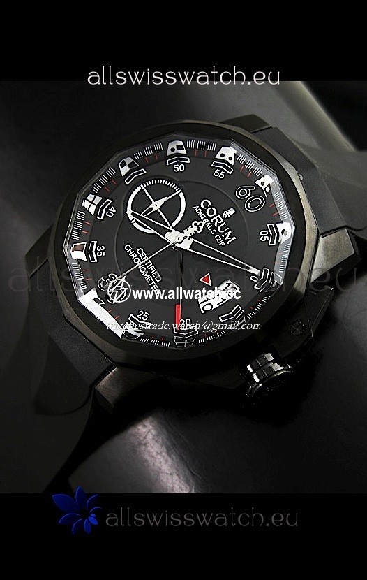 Corum Admiral's Cup in Black Dial