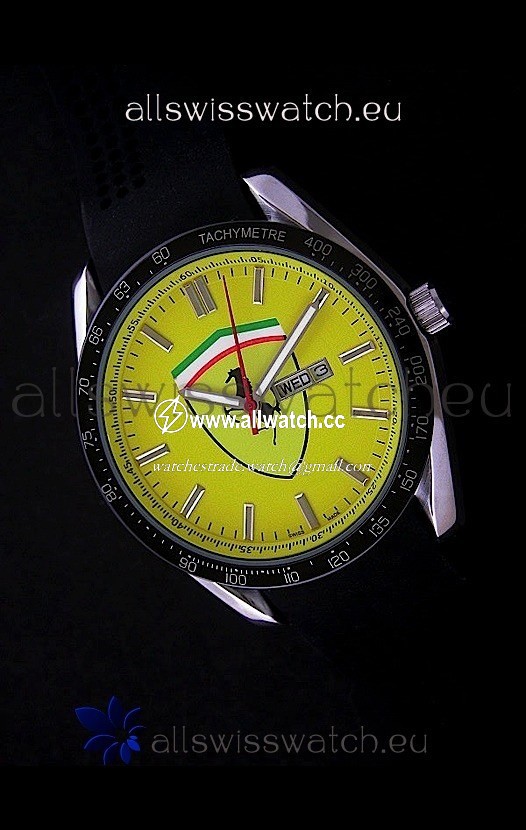 Ferraries in Yellow Dial