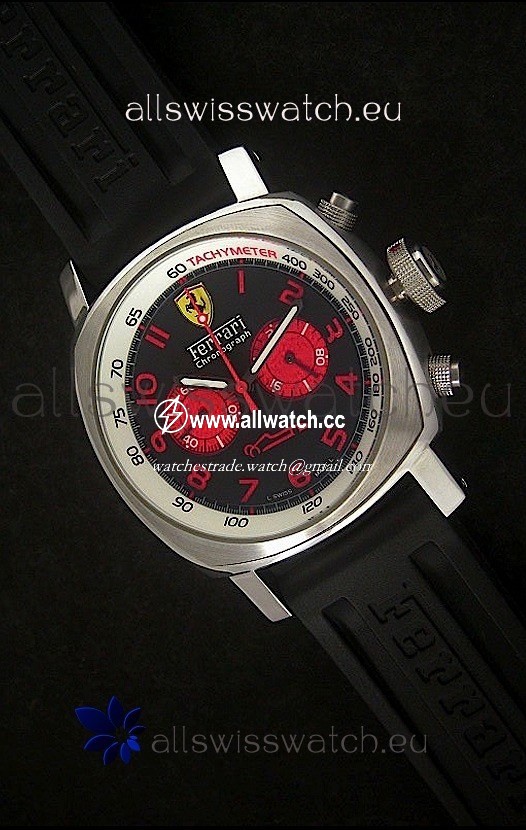 Ferraries in Black & Red Dial